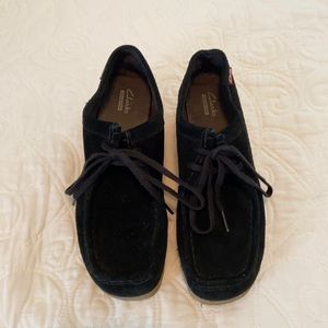 Clarks Wallabees — Black